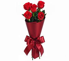 Букет 5 Красных роз Эдлесс Лав в Карачаевске
