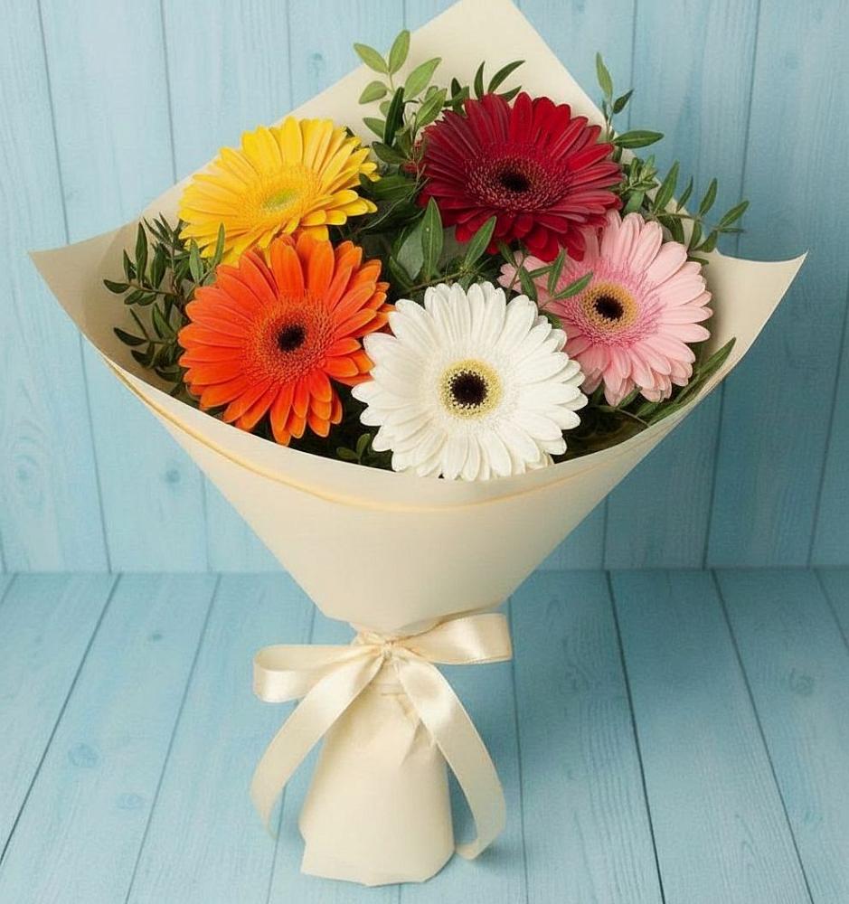 Букет цветов из: Герберы в Карачаевске