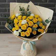 Букет цветов из:  Розы #REPLACE_PRED# Карачаевске