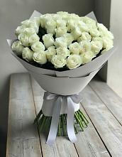Букет 35 Белых роз #REPLACE_PRED# Карачаевске