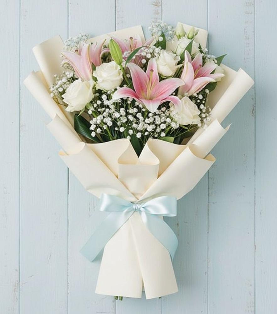 Букет цветов из: Лилии в Карачаевске