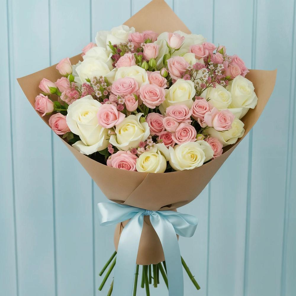 Букет цветов из: Розы в Карачаевске