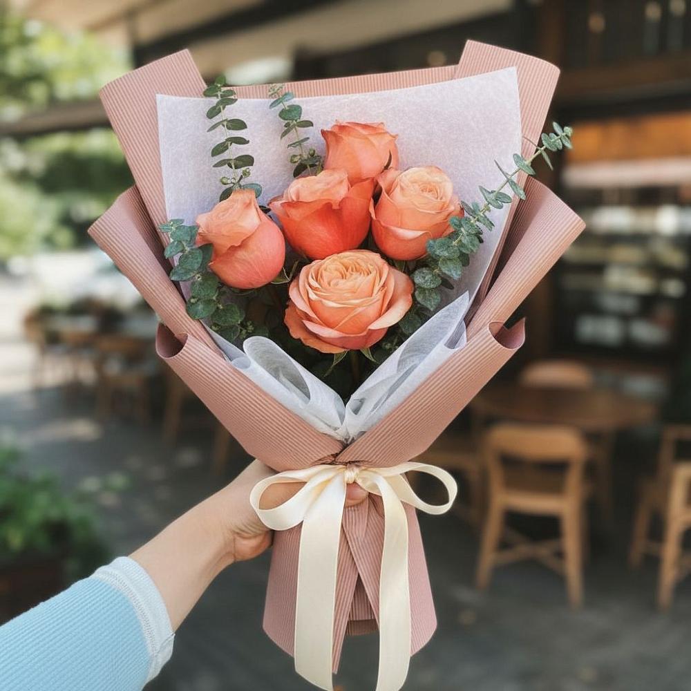 Букет цветов из: Розы в Карачаевске