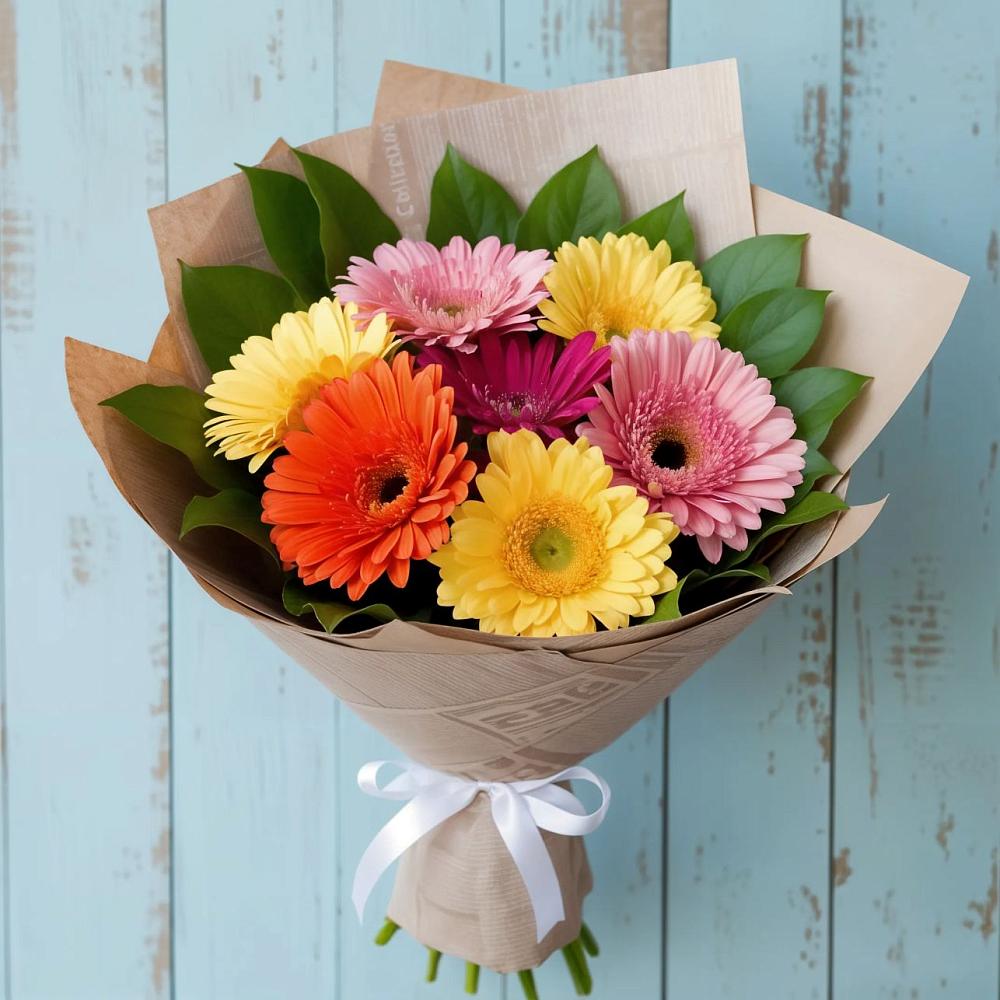 Букет цветов из: Герберы в Карачаевске