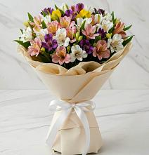 Букет цветов из:  Альстромерии #REPLACE_PRED# Карачаевске