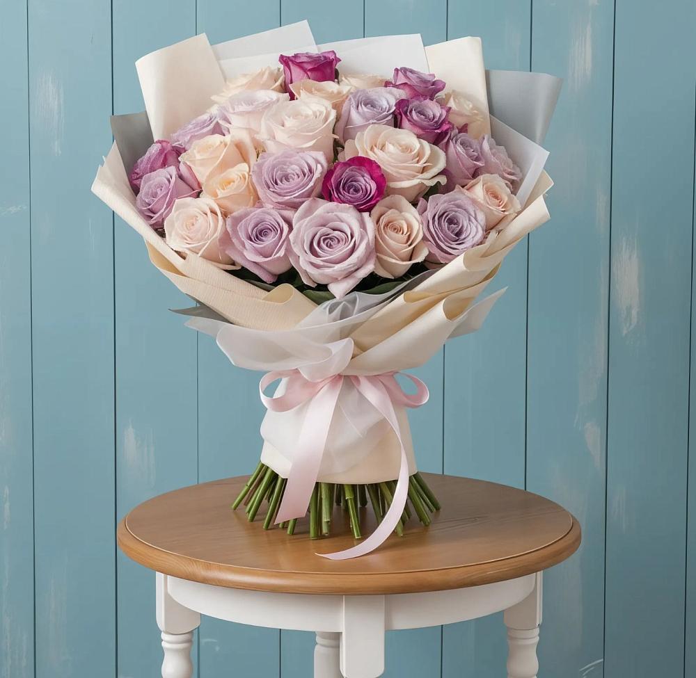 Букет цветов из: Розы в Карачаевске