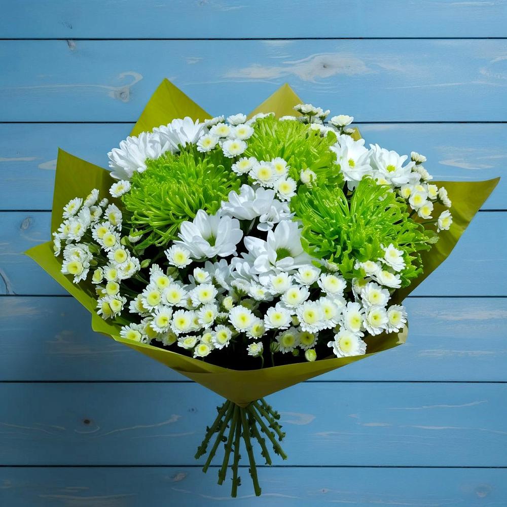 Букет цветов из: Хризантемы в Карачаевске