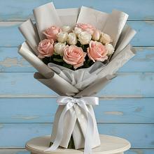 Букет цветов из:  Розы #REPLACE_PRED# Карачаевске