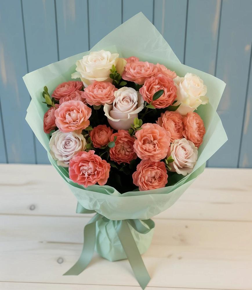 Букет цветов из: Розы в Карачаевске