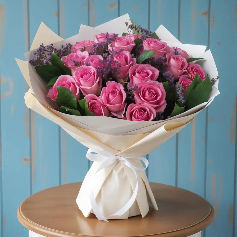 Букет цветов из: Розы в Карачаевске